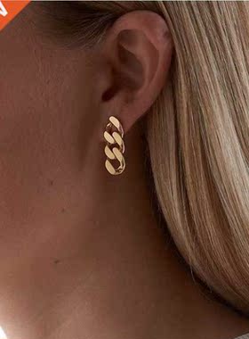 Ins Women Tassels Chain Earring Unusual Earrings Fashion Dro