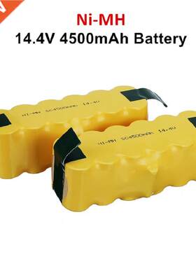 Upgrade 14.4v 4500mAh Replacement Battery Extended-for iRobo
