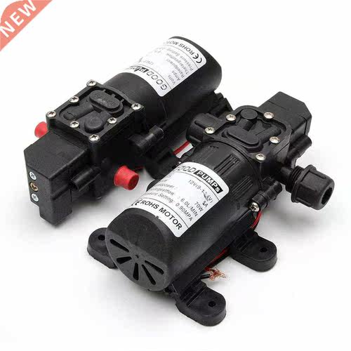 Small Safe Self Priming Pump DC12V 70W 10PSI 6L/Min Stable