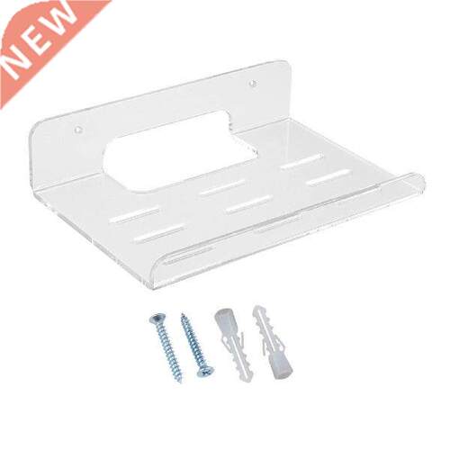 Router Shelf Wall Mounted Anti-rust Acrylic Wall Mounted