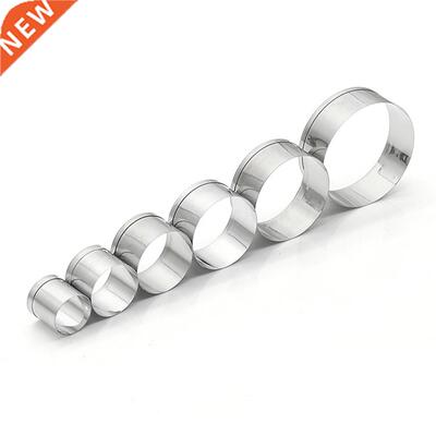 Cake Cookie Mould Cutter Round Circle Shape Stainless Steel