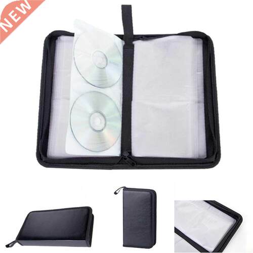 80 Sleeve Rectangle DVD CD Bag Storage Holder Protection Too