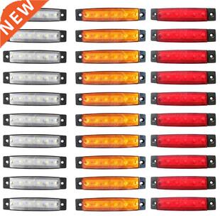 10PCS Truck Trailer Side Marker Indicators Light Car Signal