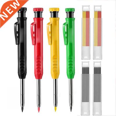 8pcs/set Solid Carpenter Pencil Joiner Marker Woodworking Pe