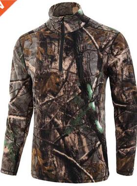 Outdoor Fleece Thermal Jackets Military Camouflage Tactical