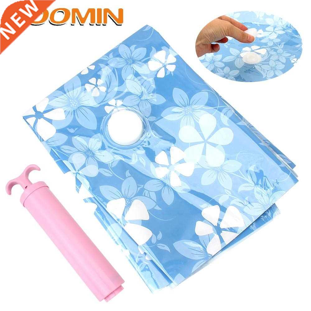 HOOMIN 7 Pcs With Hand Pump Vacuum Storage Bag Thickened