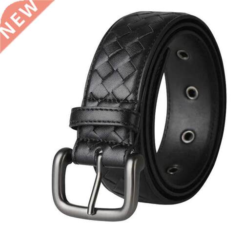 Korean Jeans Suit Pants Business Pin Buckle Strap Luxury Han