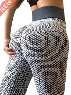 NORMOV High Waist Dot Fitness Leggings Women Workout Push Up