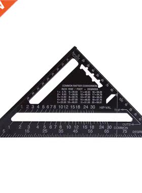 Triangular Measuring Ruler 7 Inch Metric Speed Square Roofin