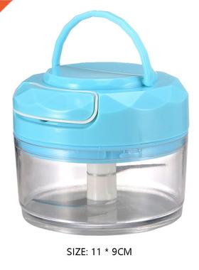 Pull String Garlic Chopper Cruer Press Manual Food Cutter