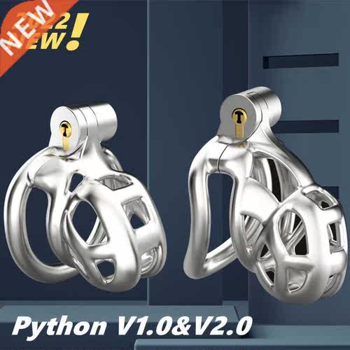 316 Stainless Steel Python V1.0&V2.0 Design Male Chastit