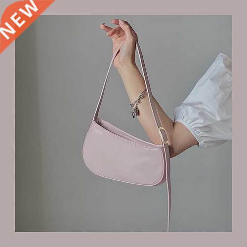 soild colo ladies baguette bag 2020 new fashion small shou