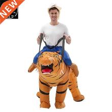 new year of tiger riding tiger inflatable clothes mount Chri