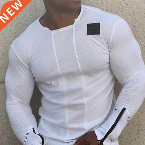 High Quality Men's Casual irt Letter Print Tanks O-neck T-
