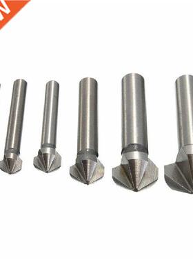 6PCS/Set Drill Bit High-speed Steel 3 Flute Drilling Bits
