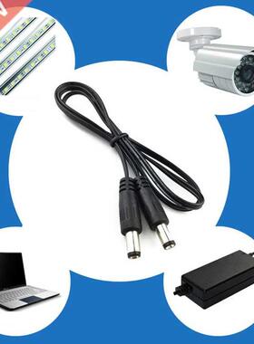 Adapter Connector Cable DC Power Plug 5.5 x 2.1mm Male To 5.