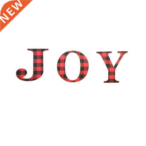 Wooden Christmas Letter Sign Wall Hanging Wood Decorative
