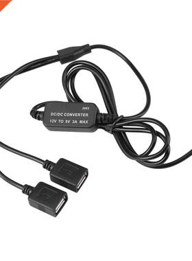 DC-DC 12V to 5V A USB Converter Regulator Step Down Module