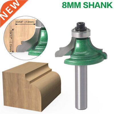1/2 PC 8mm Shank Bead Molding Router Bit Flute & Beading