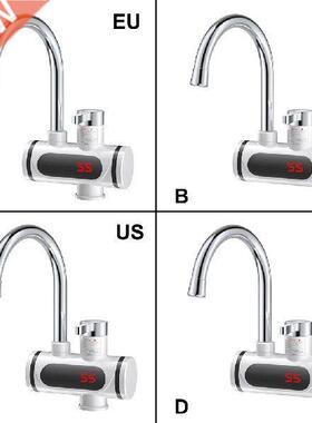 Electric Water Heater 360 Degree Rotatable LED Screen Sink