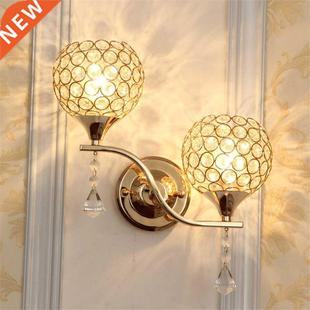 Living Room Bedroom Bedside Wall Light Modern Crystal Wall L
