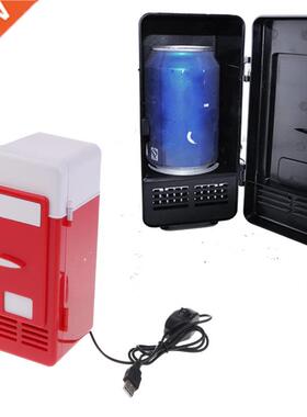 Mini USB Fridge Car Refrigerator 5V Dual Use Car Freezer Por