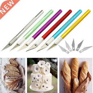 Sculpting Gum Paste Carving Baking Pastry Tools 6pcs Blades
