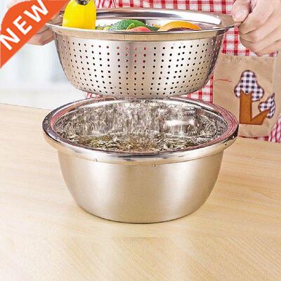 Metal Vegetable Strainer Colander Kitchen Rice Sifter 4
