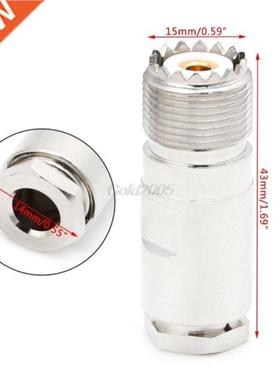 UHF SO29 PL259 Socket Female PLug Clamp For RG8 RG165 RG21
