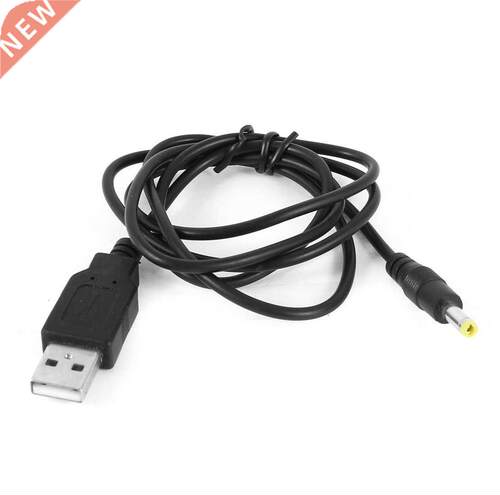 USB 2.0 A Male to DC 4.0mm x 1.7mm Power Cable 3Ft Black