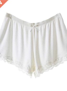 Women Lce Solid Sfety Short Pnts Lingerie Shorts Women