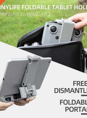 Foldable Expansion Bracket Tablet Clip Holder Remote Control