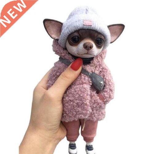 Handmade Doll esin Standing uy lush Toy Figue