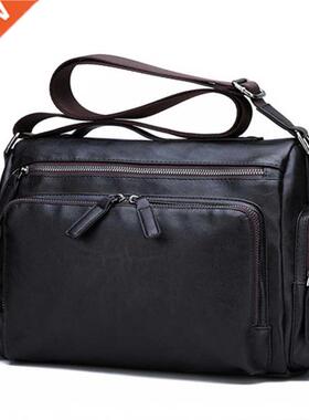 Business Leisure One Shoulder Straddle Bag Men's Luxury Bran