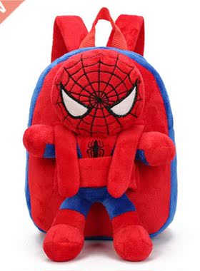 D Cartoon Mini Plush Children Backpacks Schoolbag Kindergar