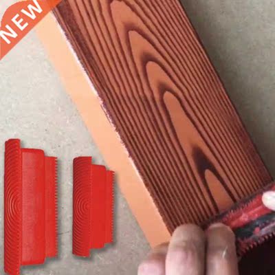 2Pcs/set Wood Graining DIY Tool Roller Brush Imitation Wood