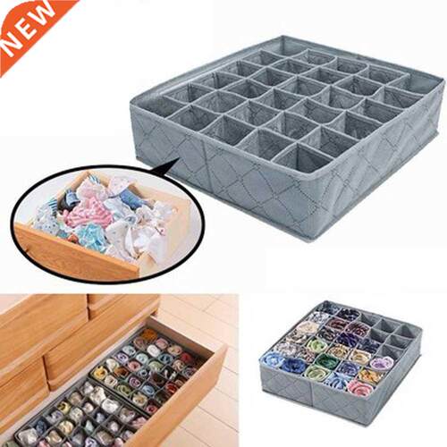 Underwear Bra Storage Box Fabric Closet Organizer Socks Stor