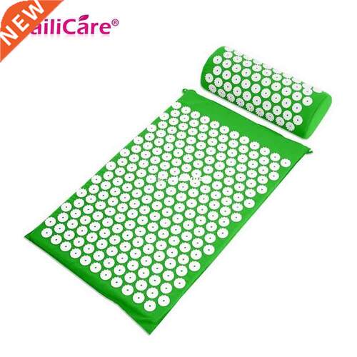 Acupressure Spike Yoga Pillow Mat Relieve Stress Pain Relief