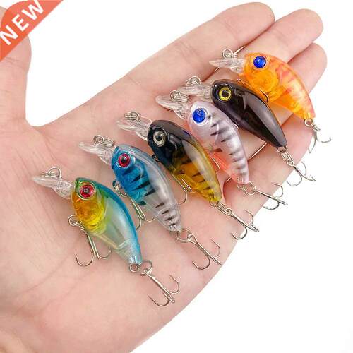1CS Minnow Fishing Lue 45mm .6g Towate Had Bait Wobble
