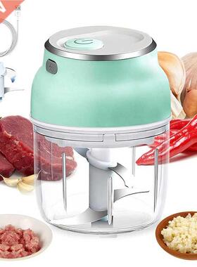Wireless Garlic Chopper, 230Ml Electric Mini Food ,Portable