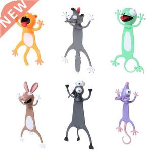 1 Pc 3D Stereo Cartoon Lovely Animal Bookmark Cute Cat Rabbi