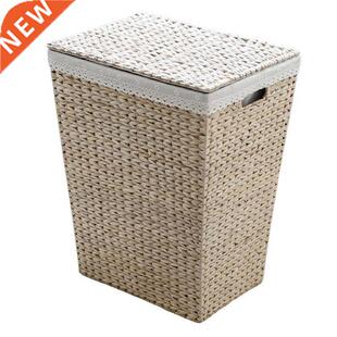 Nordic vine straw clothes storage box laundry basket