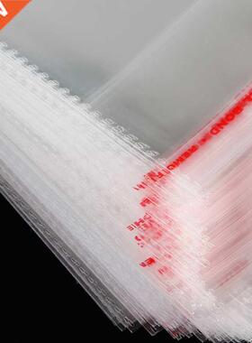 100pc/pack OPP ickers self adhesive Transparent Plaic Ba