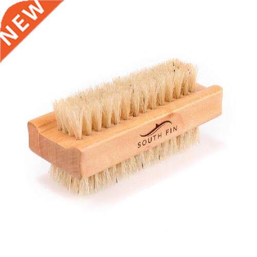 Rectangle Non-Slip Wooden Cleaning Nail Brush Double-Sided