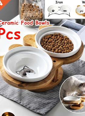 Japan Pet Dog Doule owls oo Wood Stainless Steel