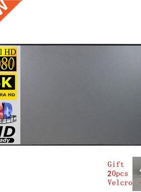 16:9 Projector Portable Screen Easy To Fold Simple Curtain A