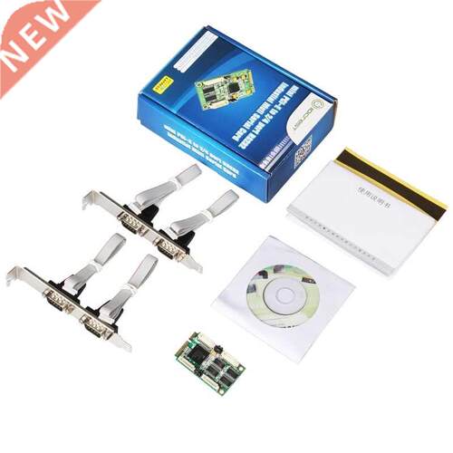 Mini PCI-Express to 4-port RS232 DB-9 Pin Industial Serial C