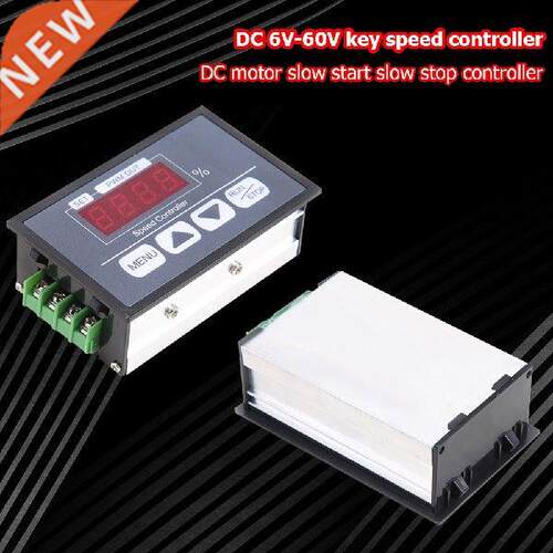 DC Motor Speed Control Switch Slow Start Soft S PWM