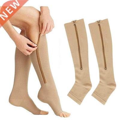 Copper Compression Sock Compression Stockings zipper compres
