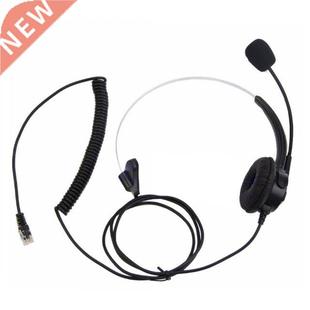 4-Pin RJ11 Monaural Corded Operator Call Center Telephone He
